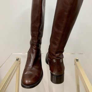 Etienne Aigner Leather Boots
